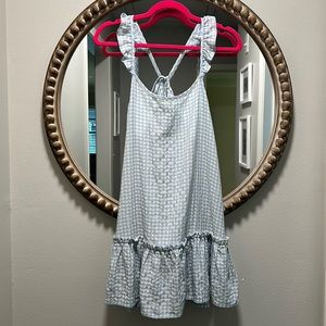 Gingham Print Sundress